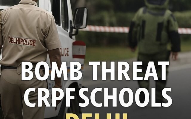 दिल्ली के दो सीआरपीएफ स्कूलों को बम धमकी, जांच में निकली झूठी