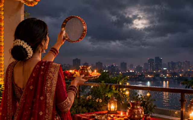 Karwa Chauth 2026: दिल्ली-NCR में रात 8:17 बजे निकलेगा चांद, बादलों से हो सकती है देरी
